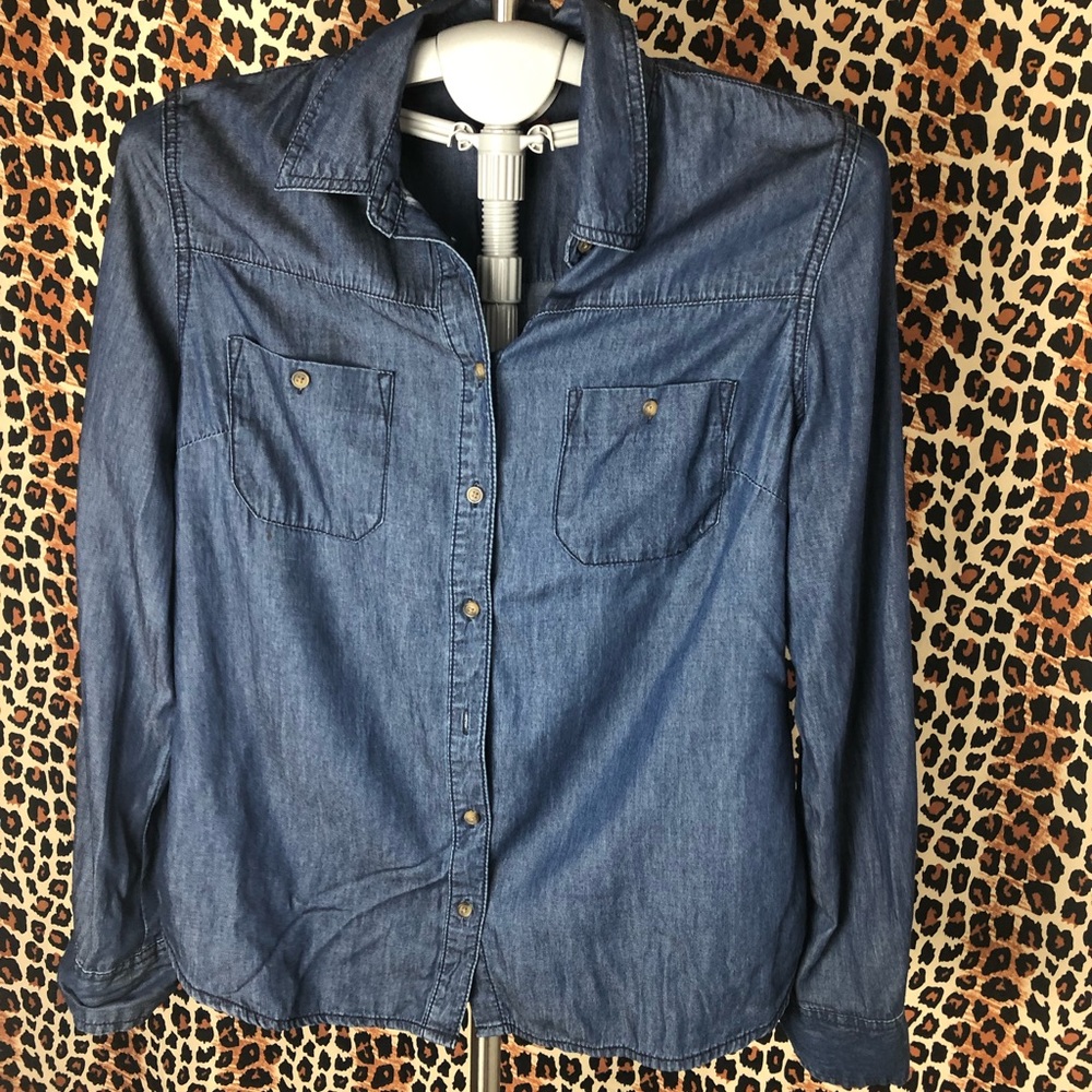 Merona Jeans Shirt Size M